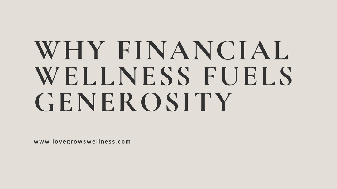 You Have to Be Profitable to Be Charitable: Why Financial Wellness Fuels Generosity